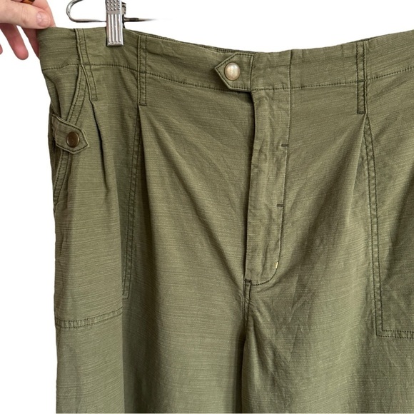 Pilcro Soft Wide-Leg Utility Pants, Size 33 Tall - Picture 8 of 14